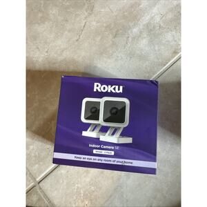 Roku Indoor Camera SE / Wired 2 Pack - Works with Alexa & Google Home FAST SHIP!
